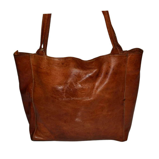 Tote Bag of leather Sarah-1