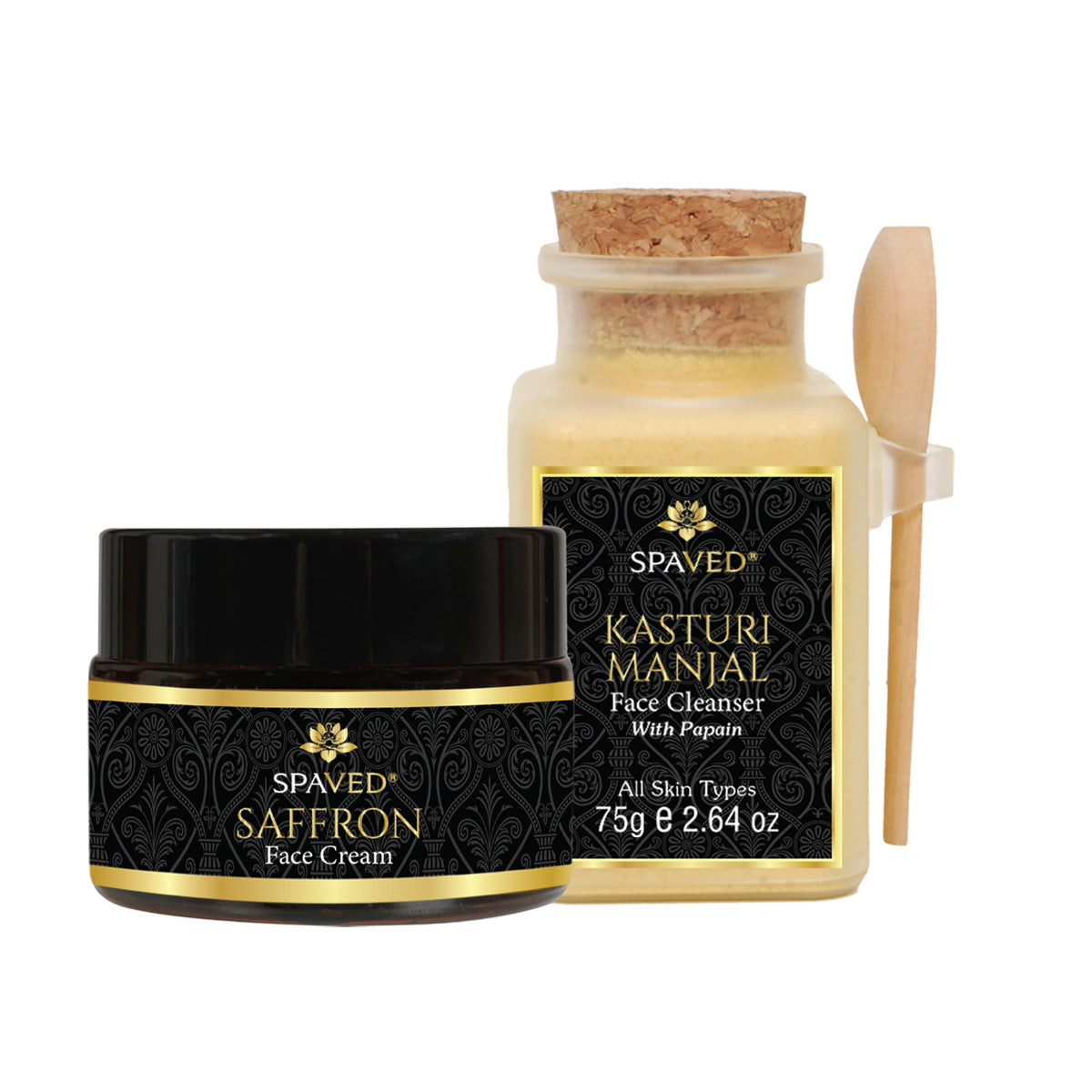 Kasturi Manjal & Saffron - Cleanse & Nourish Duo