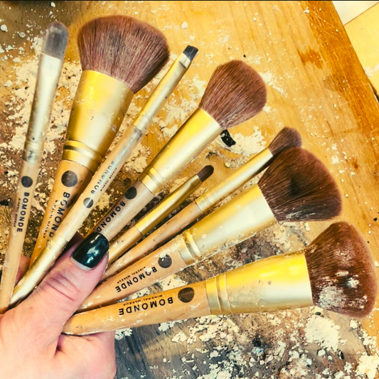 Vegan Makeup Brush Set – 8 Piece Complete Collection-1