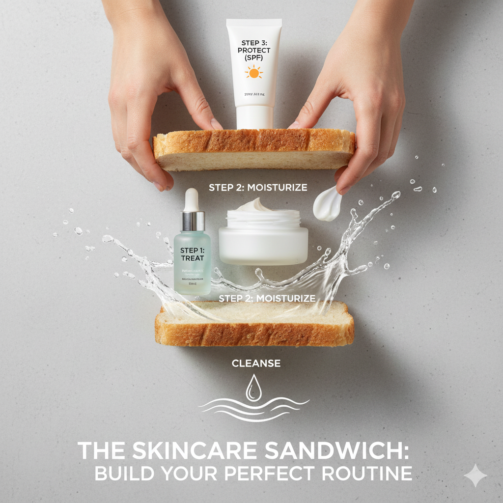 Building the Perfect Skincare Sandwich