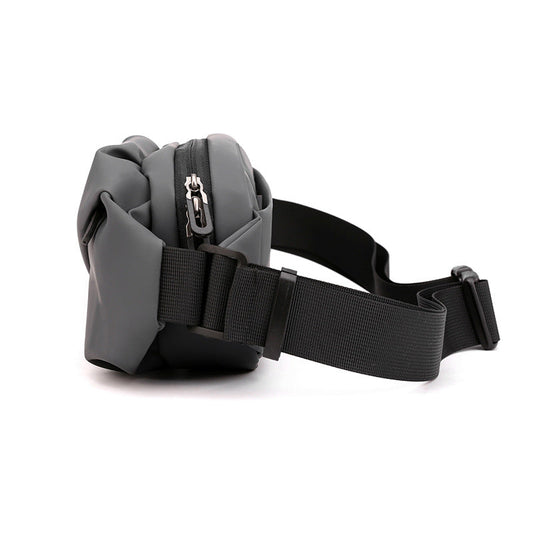 Fanny Pack Waist Bag: Small Hip Pouch Bum Bag Fannie Pack Phanny Fannypack Waistpack Bumbag Beltbag Sport Slim Fashionable for Jogging Hiking Hiker Woman Man-1