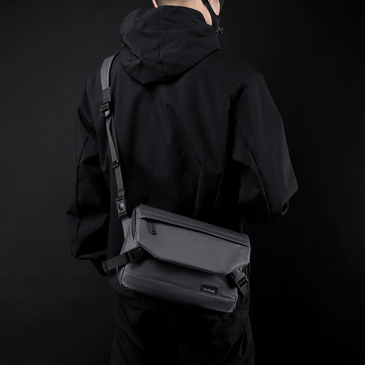 Messenger Bag, Crossbody Bag Shoulder Bag for Men Water Resistant Man Bag Man Purse for Business Office-0