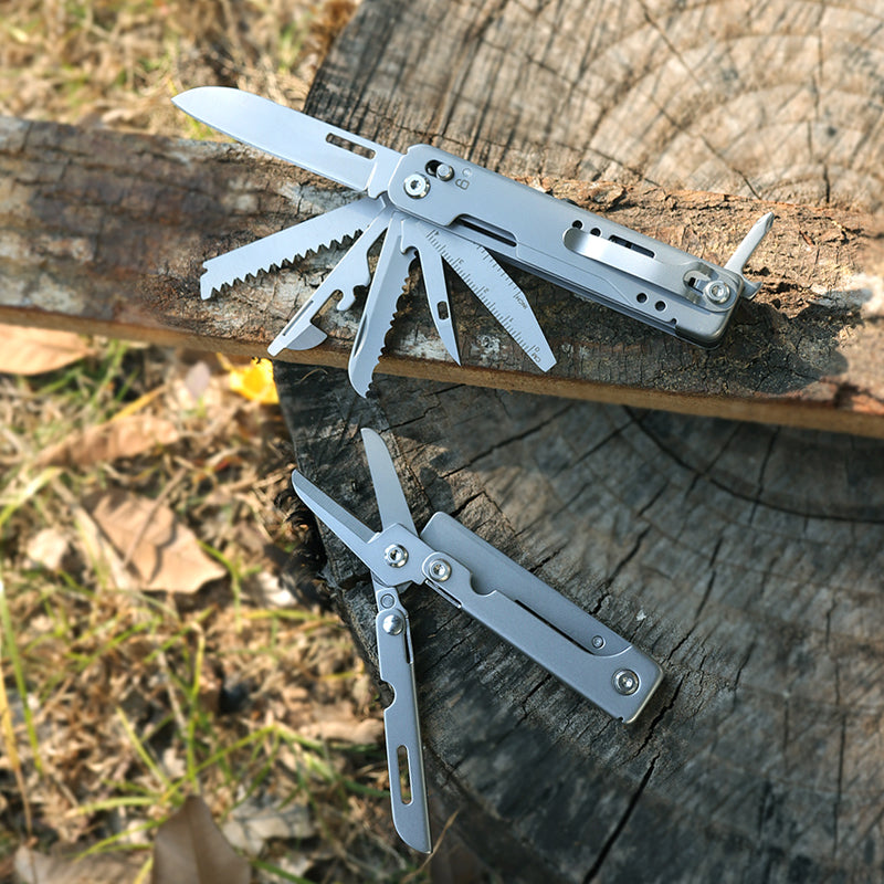 Multitool Hand Tool Screwdriver Mini Plier Portable Stainless Pocket Folding Pliers-0