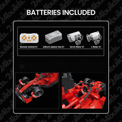 Remote Controlled 2020 Italian Single Seater | 1392pcs-2