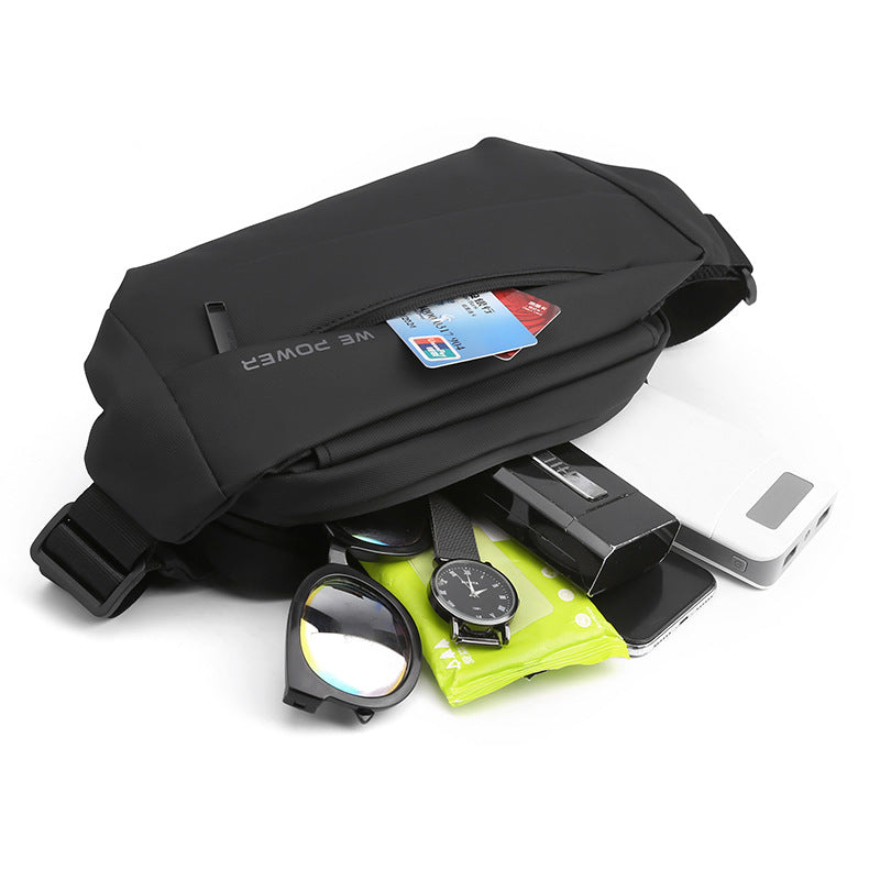 Fanny Pack for Men Women, Waterproof Sports Waist Bag Pack, Belt Bag for Travel Hiking Running-4