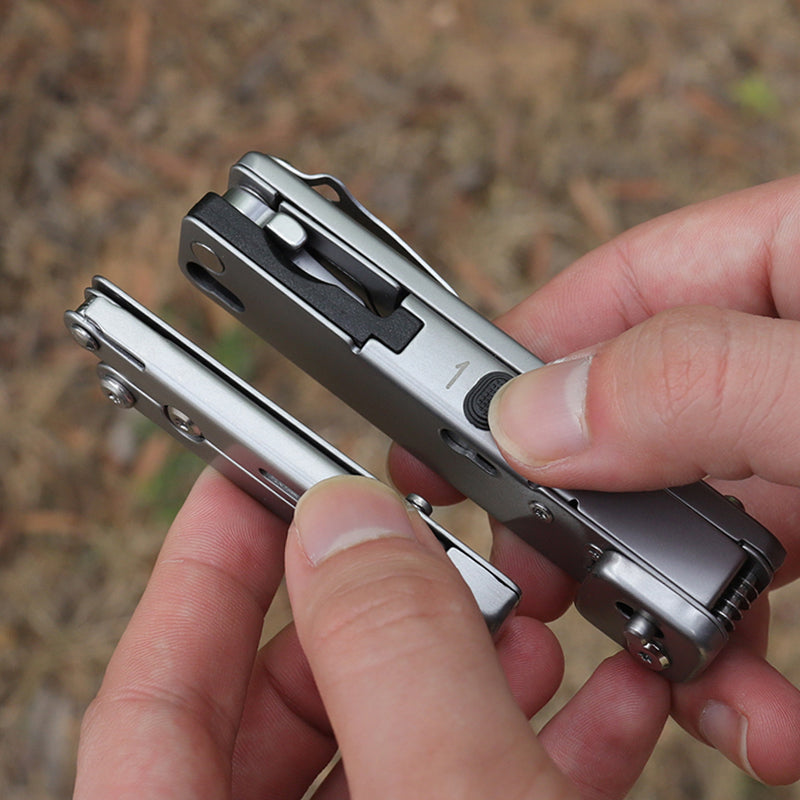 Multitool Hand Tool Screwdriver Mini Plier Portable Stainless Pocket Folding Pliers-4