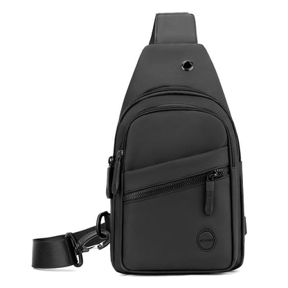 Sling Bag Crossbody Backpack: Over Shoulder Daypack Casual Cross Chest Side Pack-4