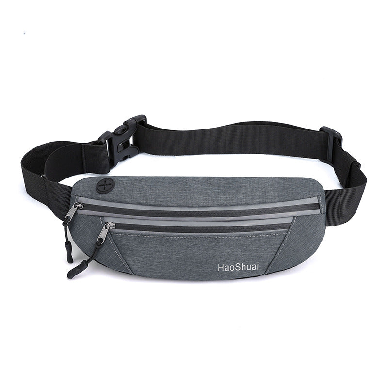 Running Belt Bag - No-Bounce Fitness Belt with Zipper Pocket, Secure Holder for Phone & Keys-4
