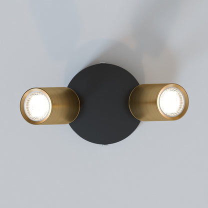 Adjustable Double Head Rotatable Ceiling Light GU10 Spotlight-5630