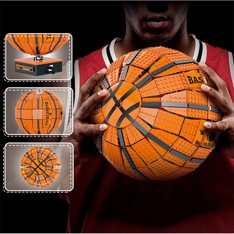 1:1 Scale Basketball 2220pcs-2