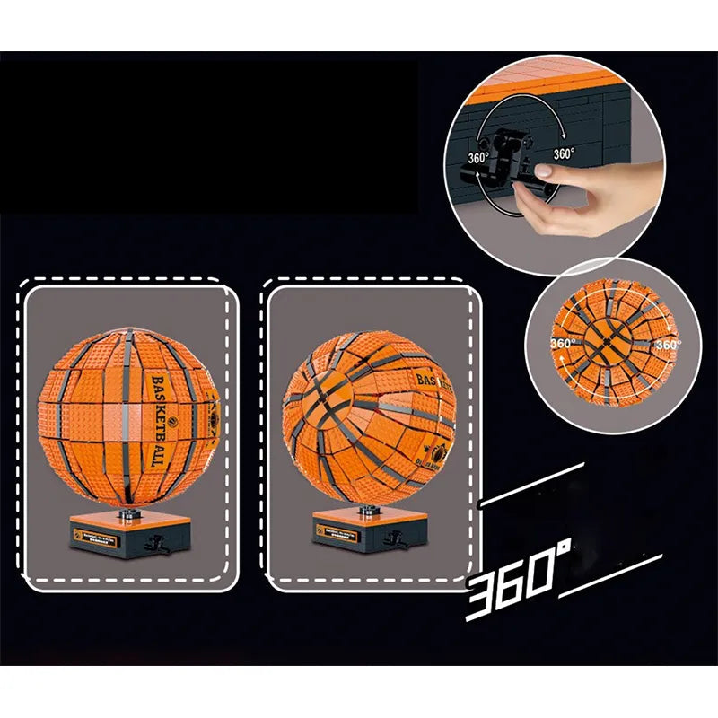 1:1 Scale Basketball 2220pcs-3