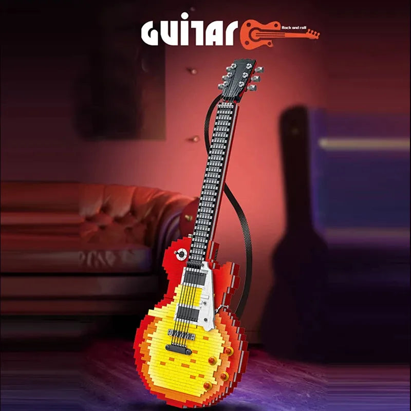 1:1 Scale Electric Guitar 2501pcs-1