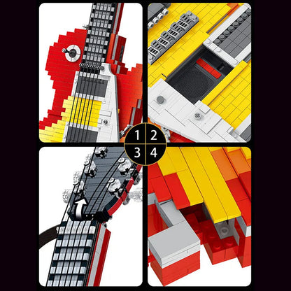 1:1 Scale Electric Guitar 2501pcs-3