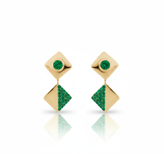 Célia Emerald Earrings-0