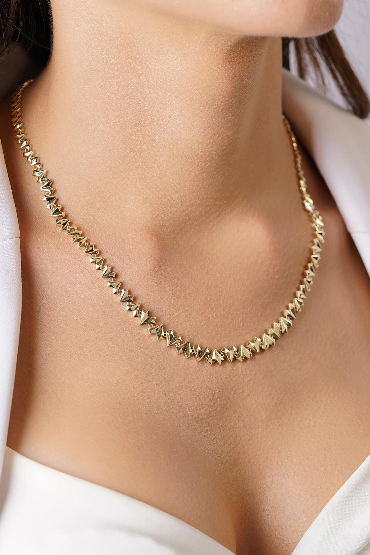 14ct Gold Arabella Necklace-0
