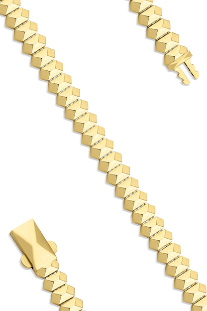 14ct Gold Aria Bracelet-0