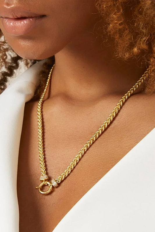 14ct Gold Double Row Rope Chain-1