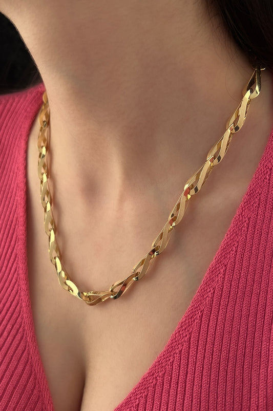 14ct Gold Florya Chain-0