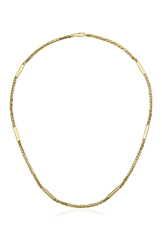 14ct Gold Franco Roller Chain-0