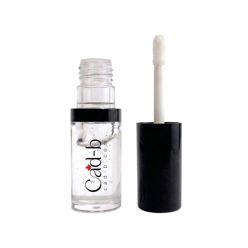 Hydrating Lip Oil - Non-Sticky Glossy Lip Oil for Dry Lips with Jojoba Oil & Vitamin E | Vegan Lip Care | LO01 | CAD B