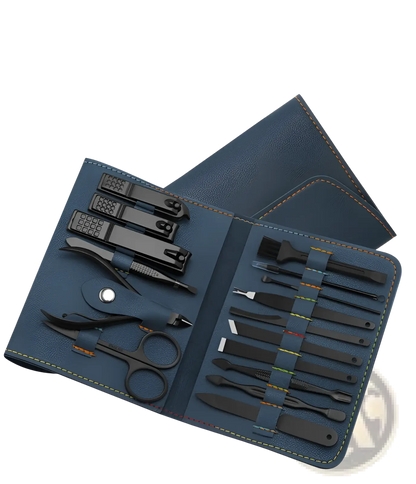 16 Piece Professional Manicure and Pedicure Kit-1