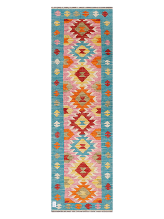 Maimana Kilim Runner - 208 x 62 cm-0