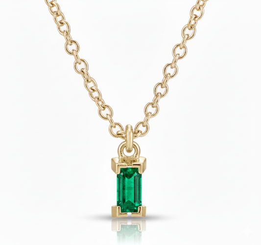 Opaline Emerald Necklace