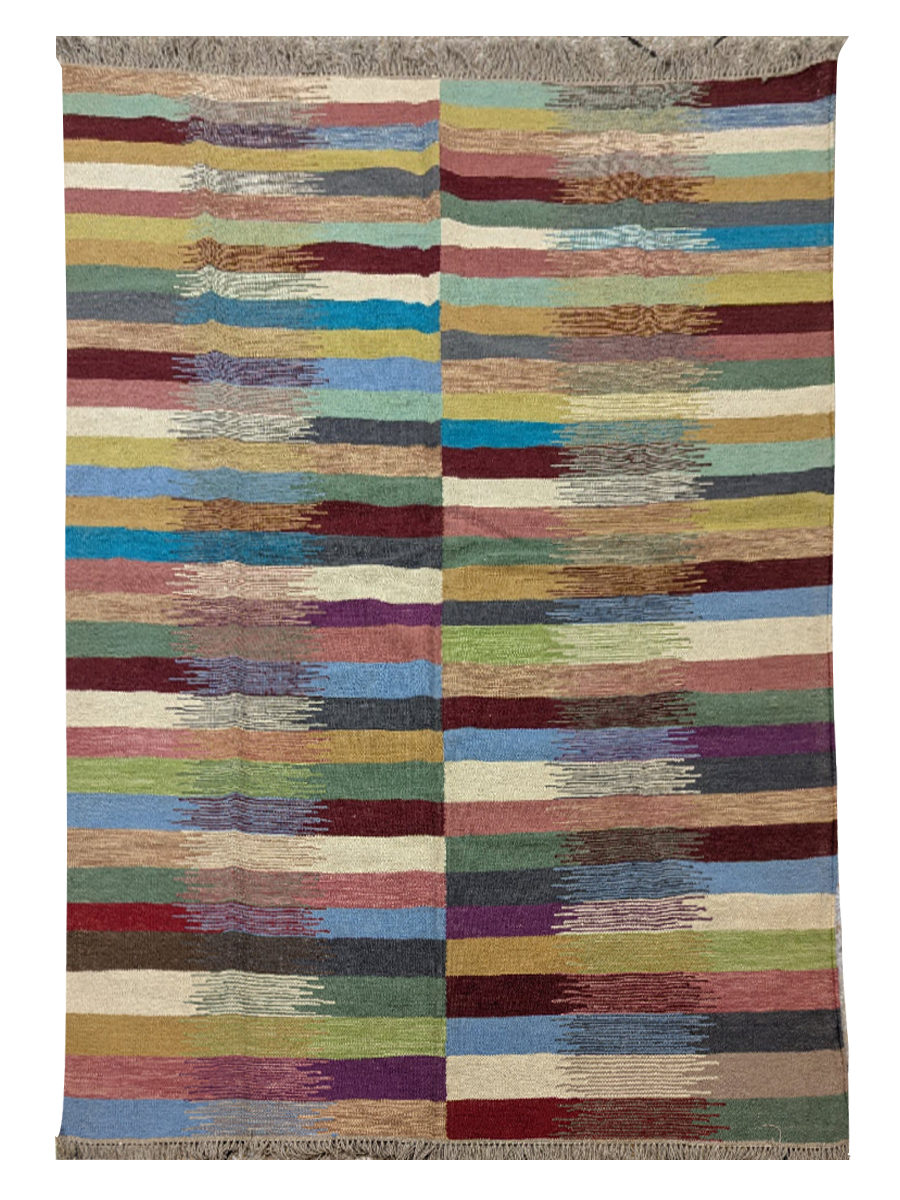 Modern Flatweave Rug - Size: 150 x 95 cm-0