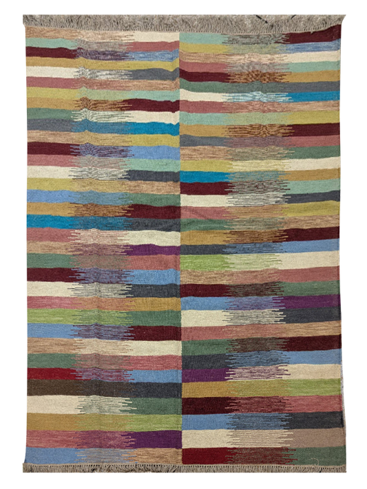Modern Flatweave Rug - Size: 150 x 95 cm-0