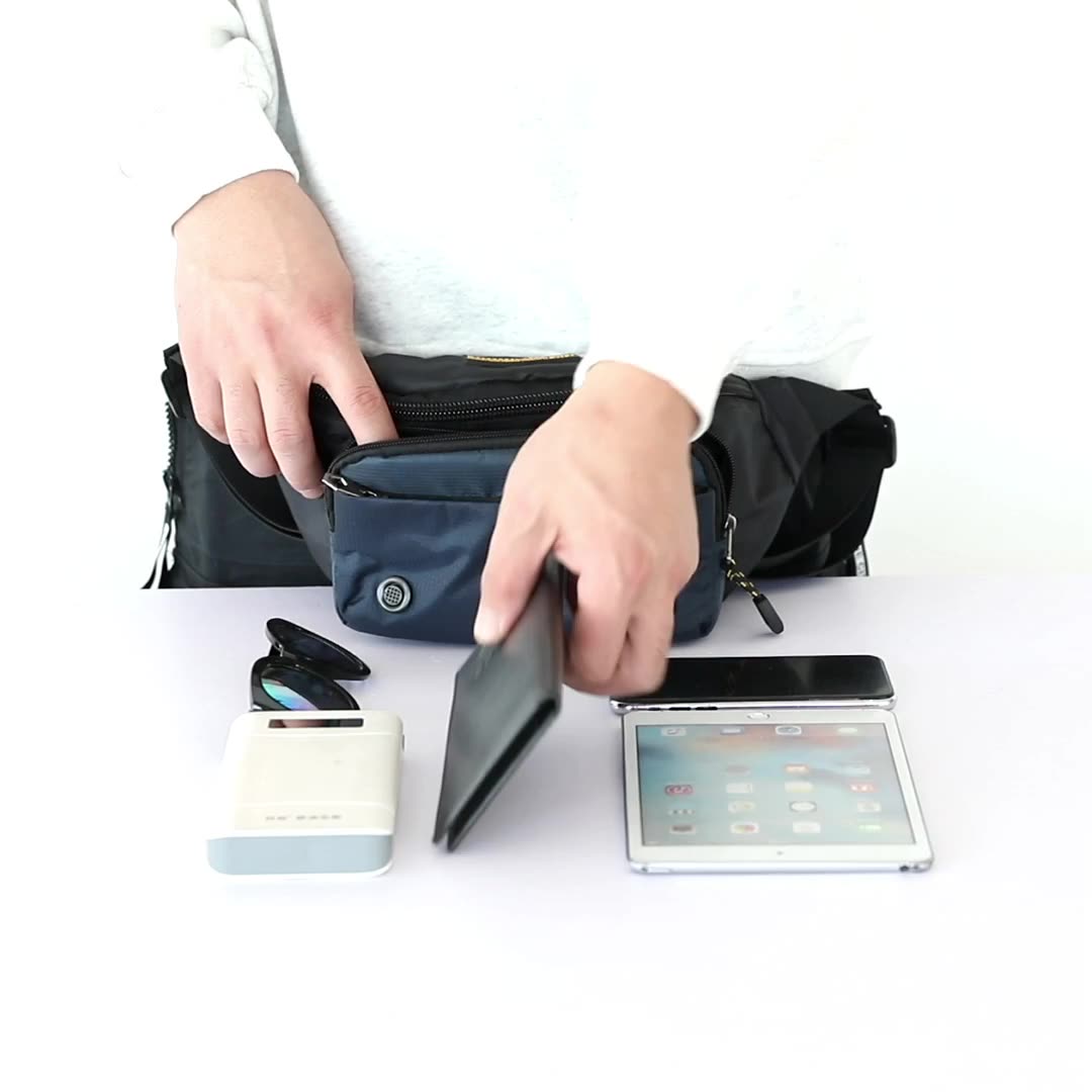 Running Waist Bag Sports Belt Pouch Mobile Phone Case Men Women Hidden Pouch Gym Sports Bags-1