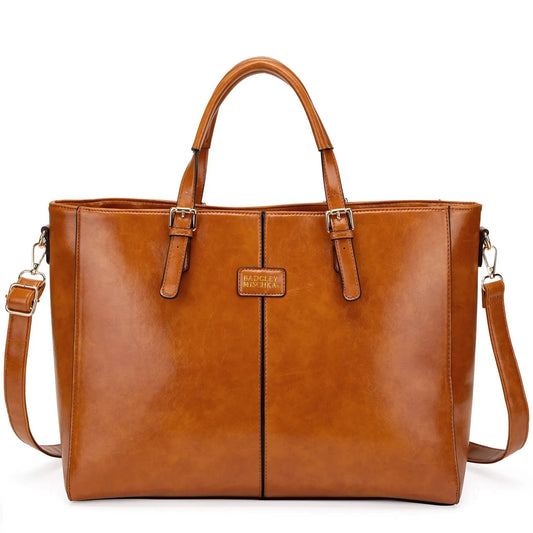 Julia Rustic Vegan Leather Weekender Duffel Bag-0