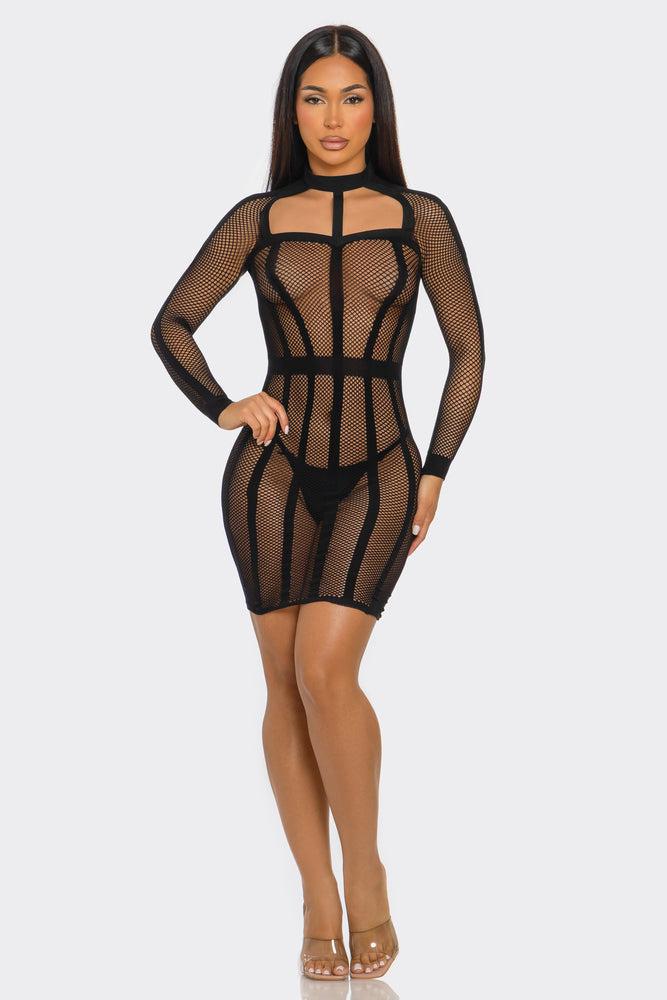 2740 Between the Lines Dress-0