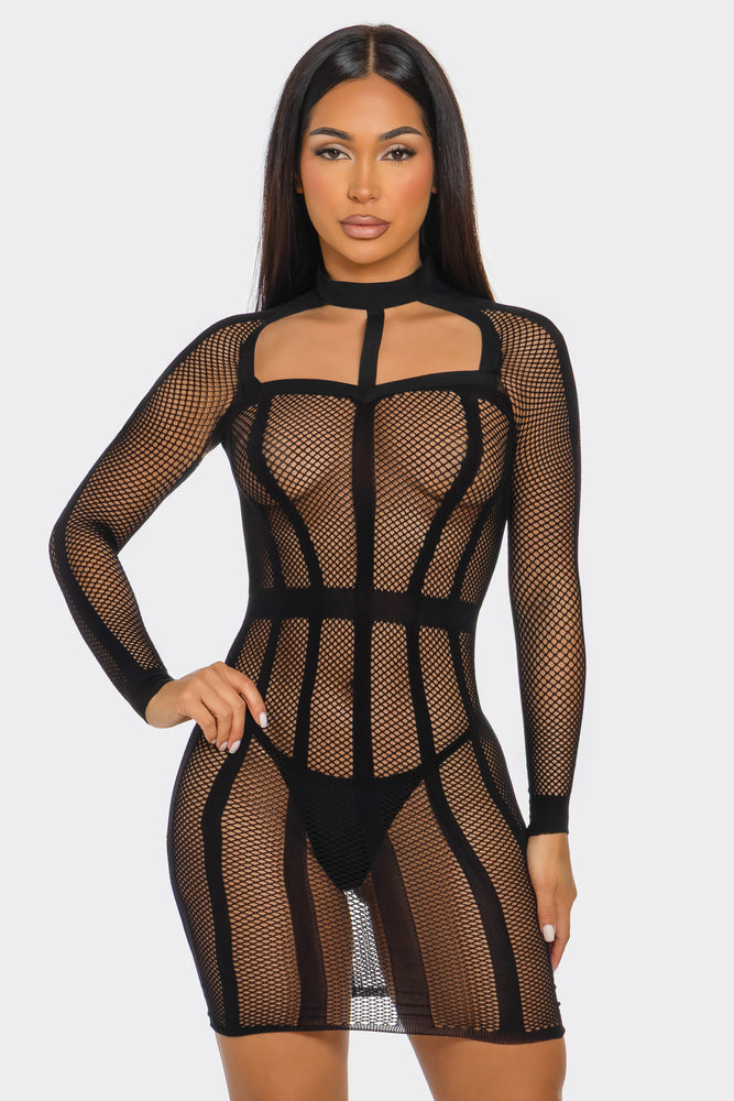 2740 Between the Lines Dress-3