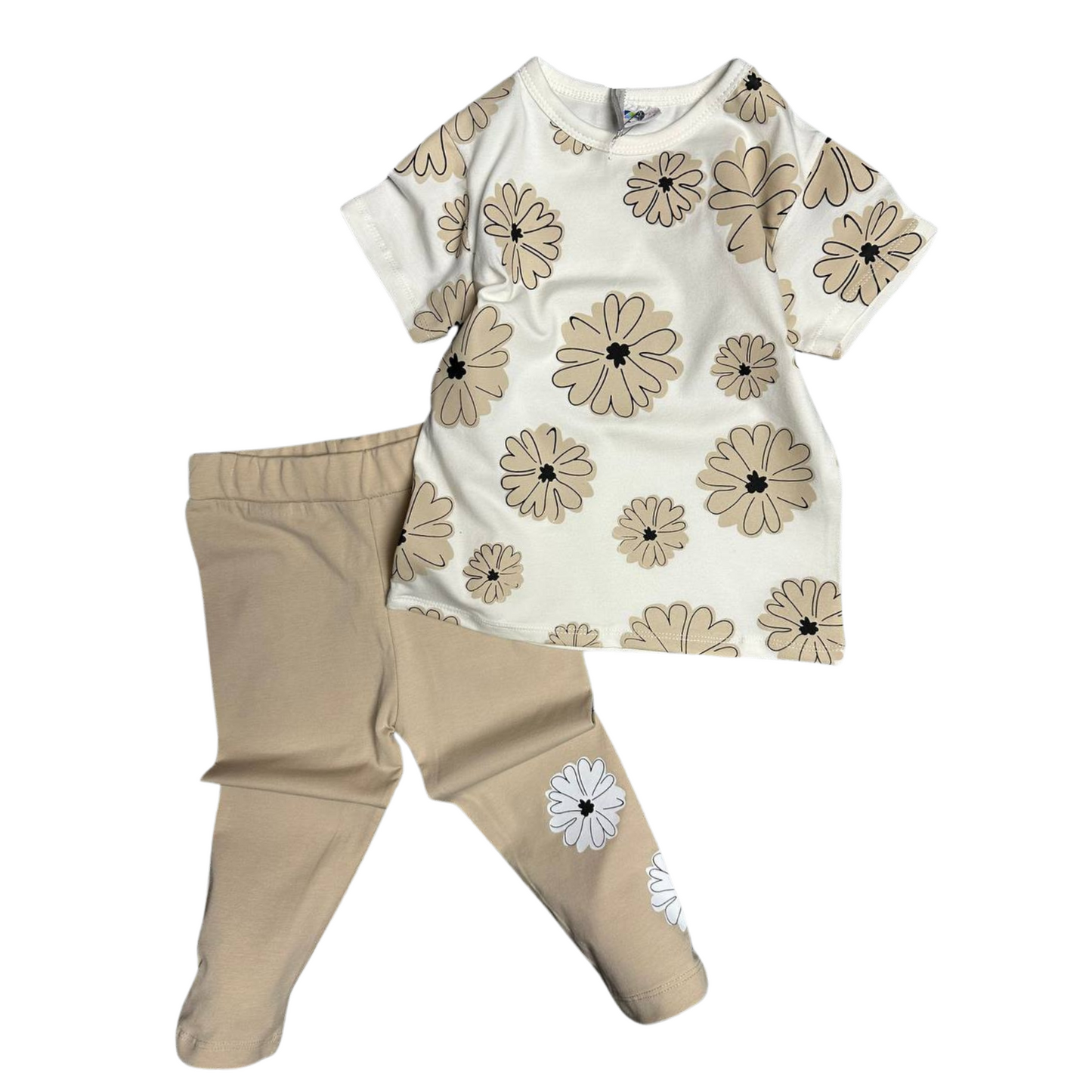 Zara's Flowers Leggings Set-1
