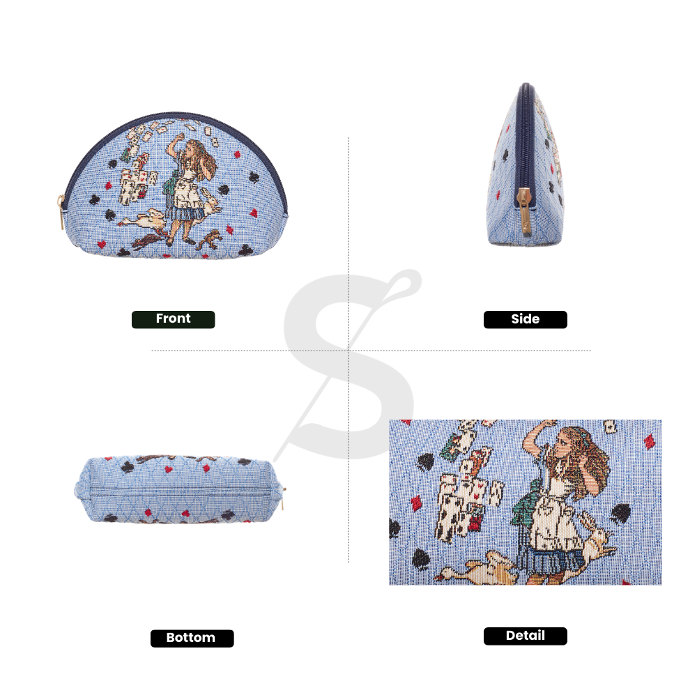 Alice in Wonderland Nothing but Cards - Cosmetic Bag-1