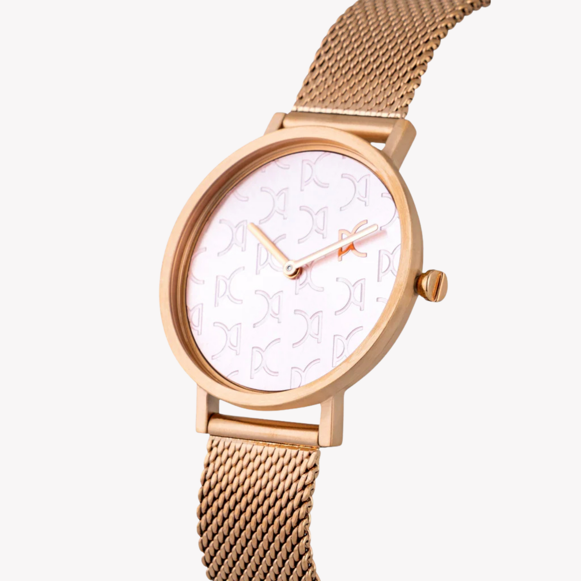 Pierre Cardin Women's Rose Gold Watch, Pink Dial | Cbv.1519-1