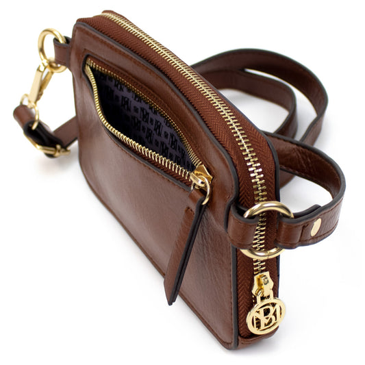Madalyn Vegan Leather Pouch Belt Bag-1