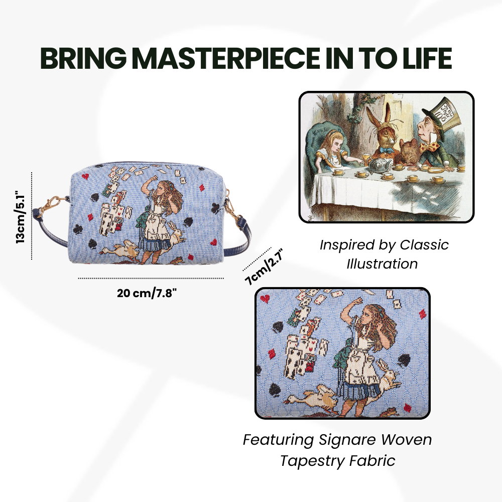 Alice in Wonderland Nothing but Cards - Hip Bag-1