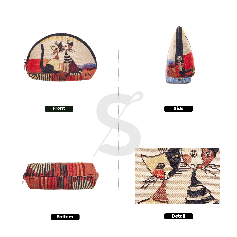 Rosina Cat Cappia - Cosmetic Bag-1