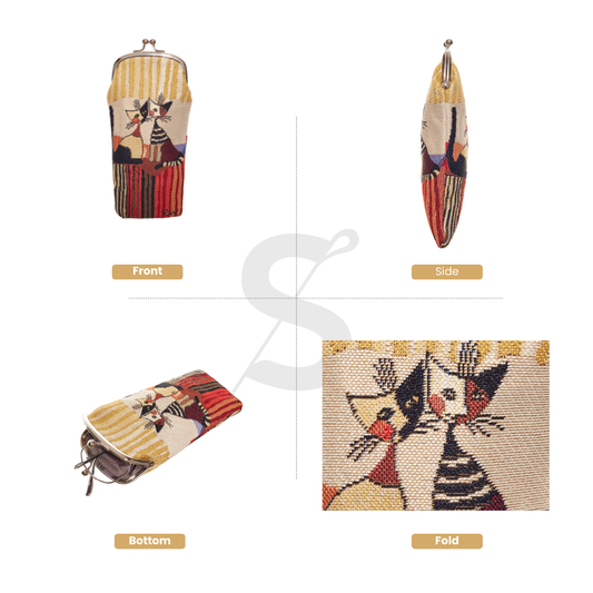 Rosina Cat Cappia - Glasses Pouch-1