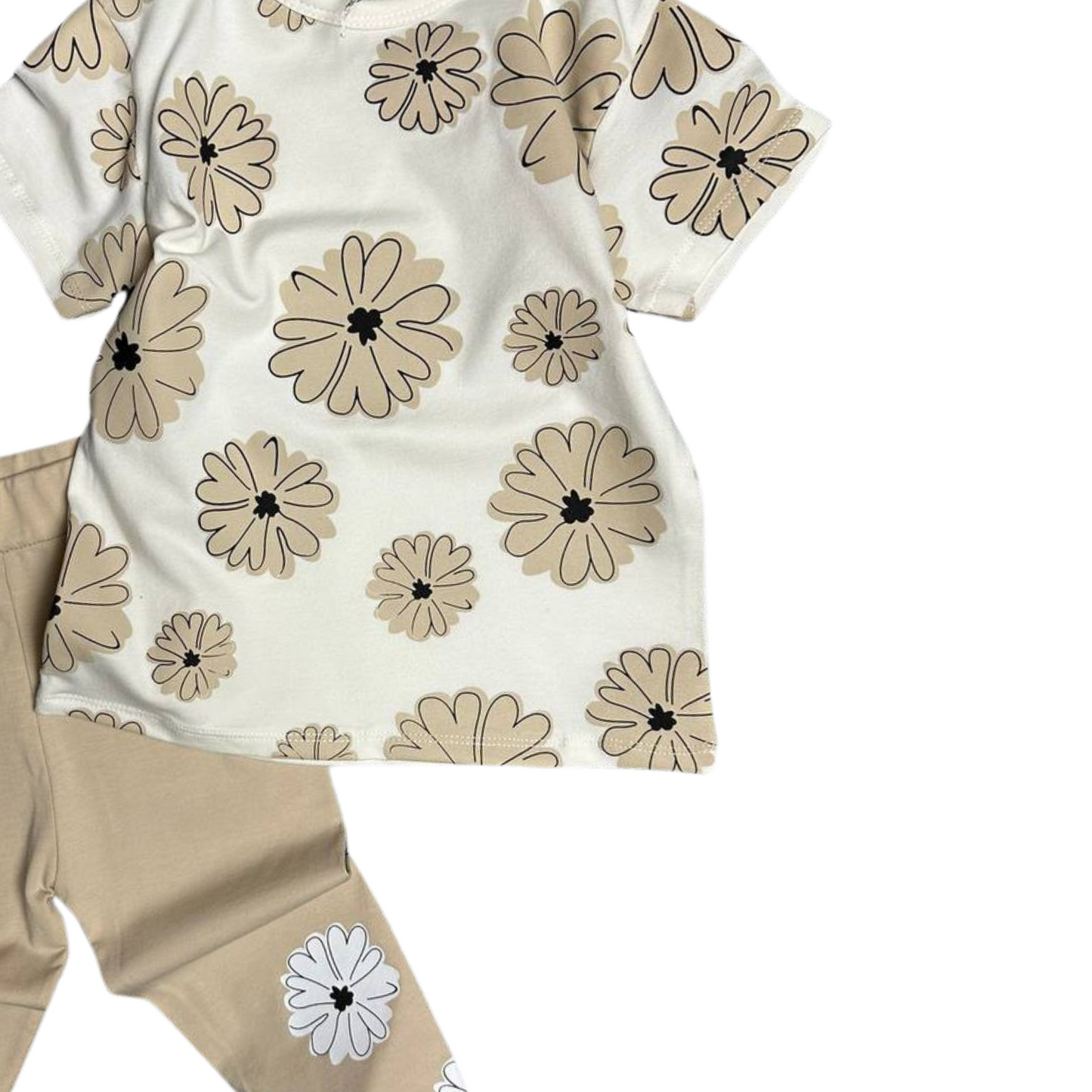 Zara's Flowers Leggings Set-3