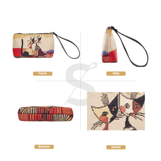 Rosina Cat Cappia - Wristlet-1