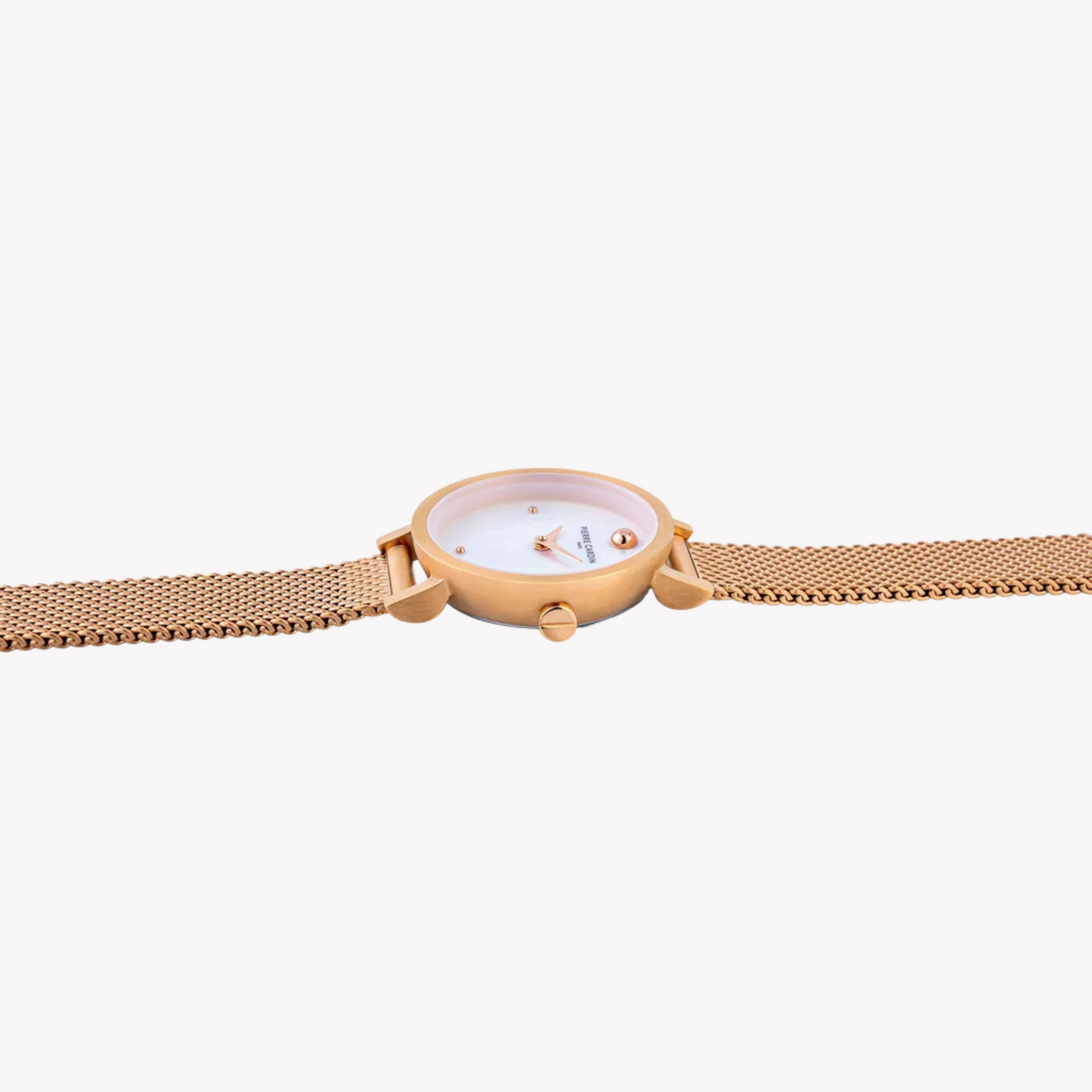 Pierre Cardin Women's Rose Gold Watch, White Dial | Ccm.0524-2