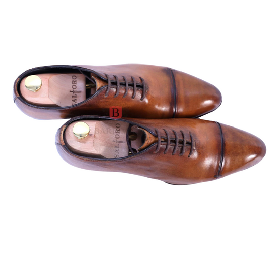 CEO II- Cognac Whole-cut Oxfords-0