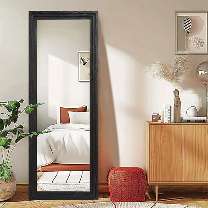 Full Length Mirror 65 By 24 Inch Black Home Decor Accent-4