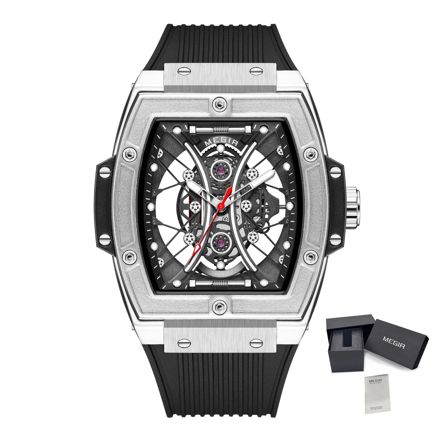 MEGIR Brand Luxury Quartz Watch for Men Fashion Military Sports Watches Waterproof Luminous Clock Wristwatch Reloj Hombre 8109-19