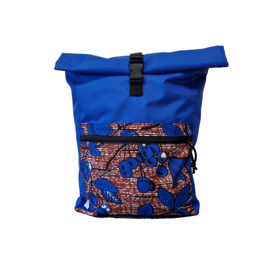 Waterproof backpack BRIGHT CHERRIES-0
