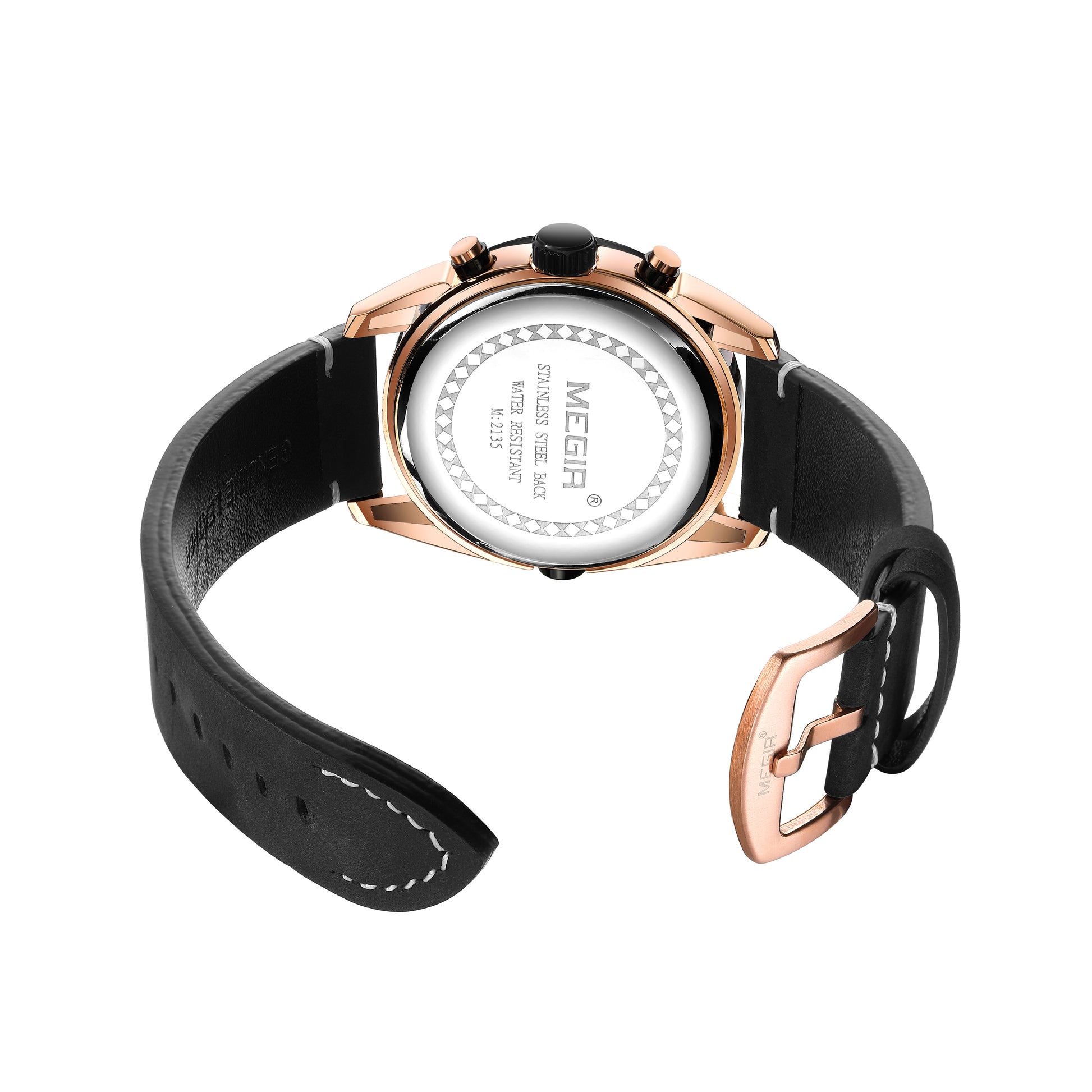 MEGIR Top Brand Luxury Men's Wrist Watch Man Luminous Waterproof Sport Men Quartz Wristwatches Relogio Masculino Dropshipping 2135-13