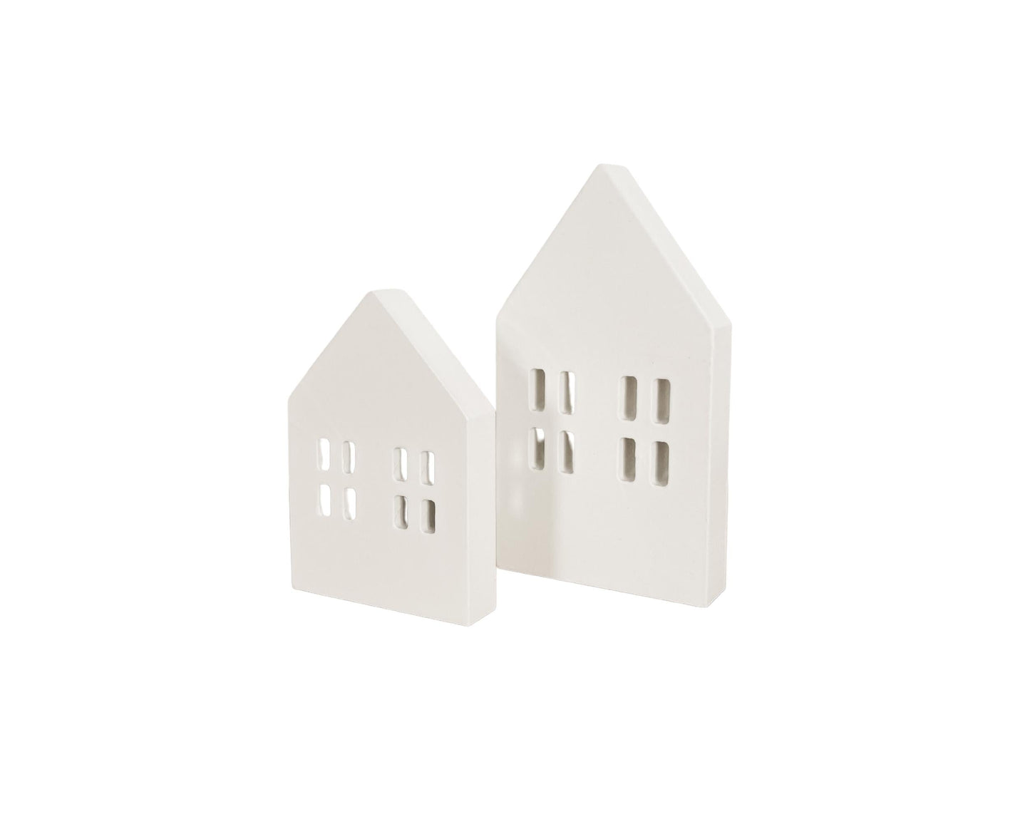 Poppy Christmas Scandi Wooden Decorative Houses-4