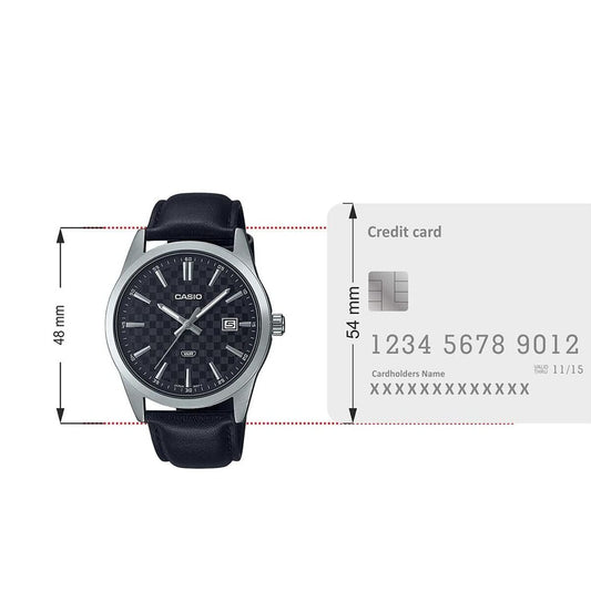 Men's Watch Casio ENTICER GENT Black-1